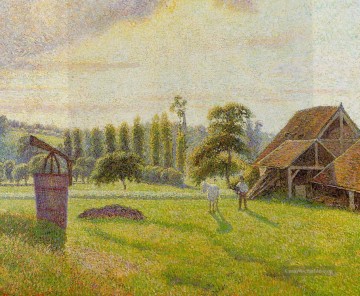  1888 - Ziegelei bei eragny 1888 Camille Pissarro Szenerie